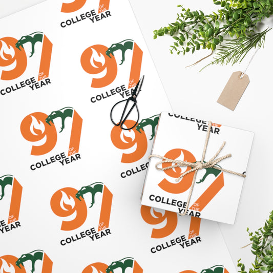 97 College of the Year Wrapping Paper