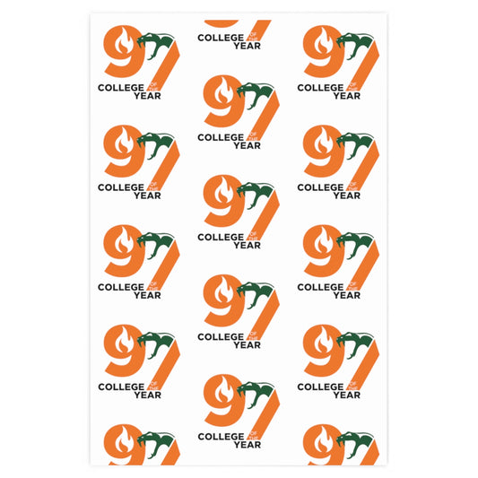 97 College of the Year Wrapping Paper