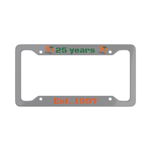 Class of 97 - 25 years - License Plate Frame