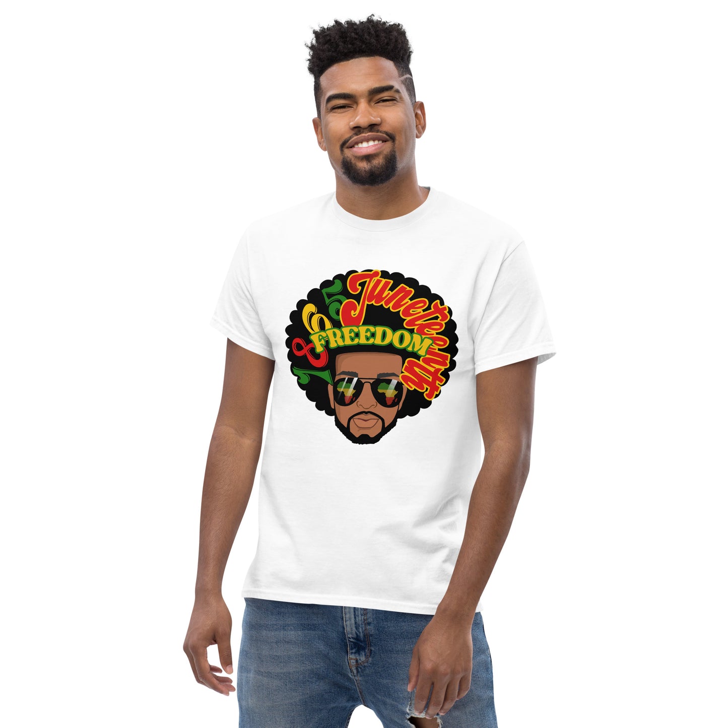 Men's Juneteenth classic tee