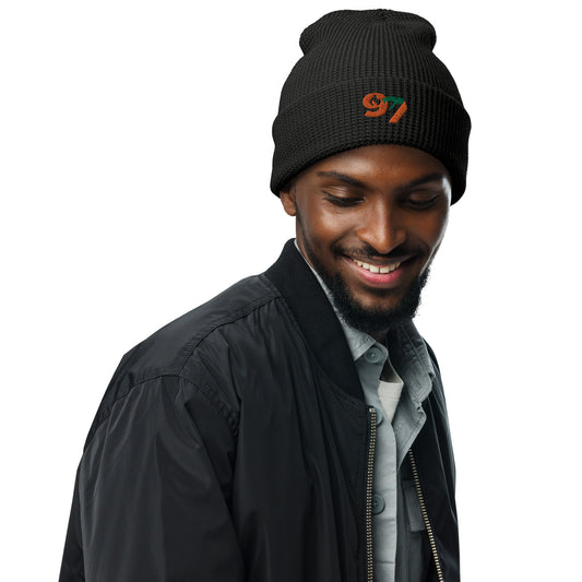 Class of 97 Embroidered Waffle beanie (3 colors available)